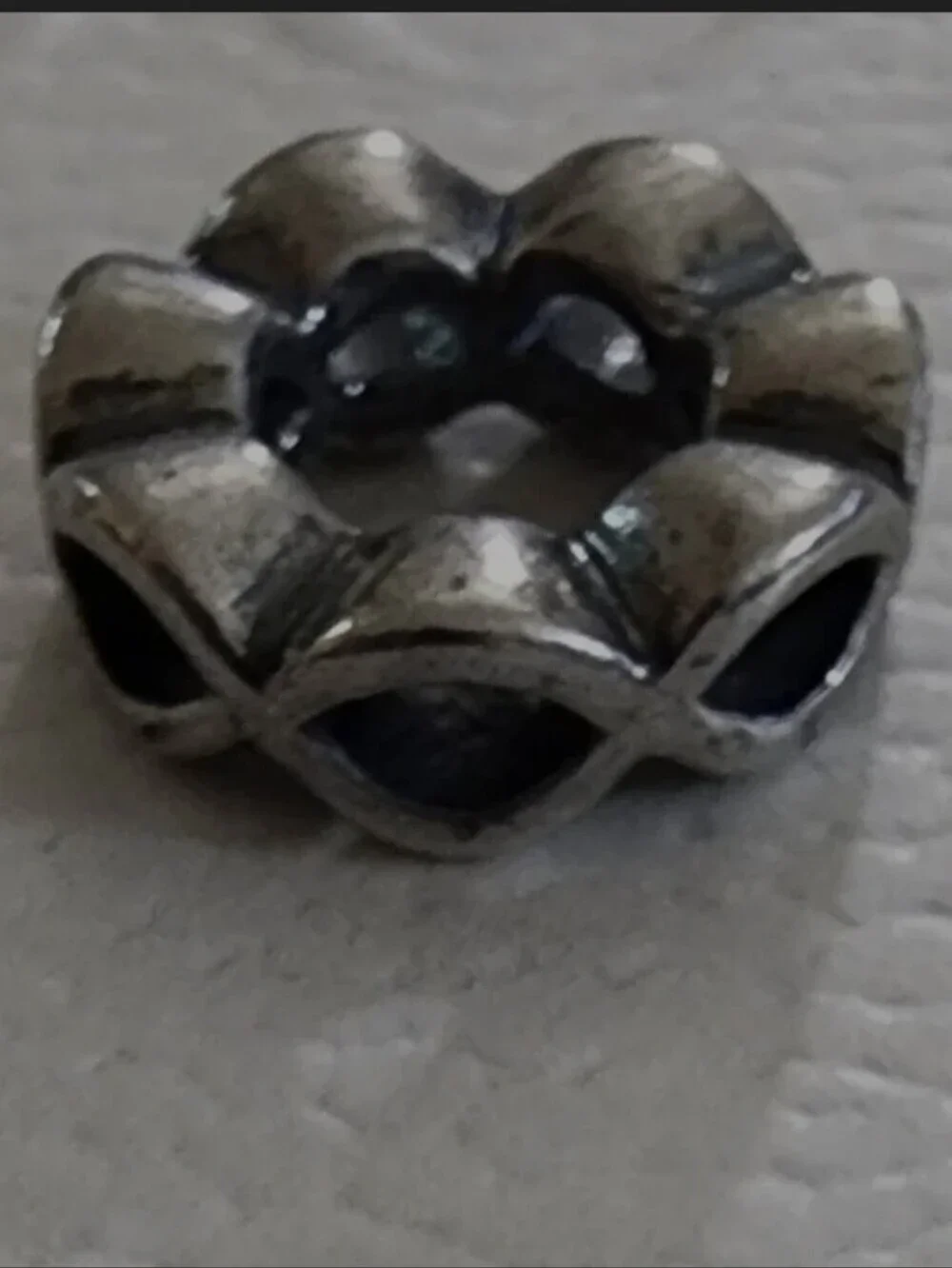Authentic Pandora Sterling Silver 925 Open Sky Spacer Charm